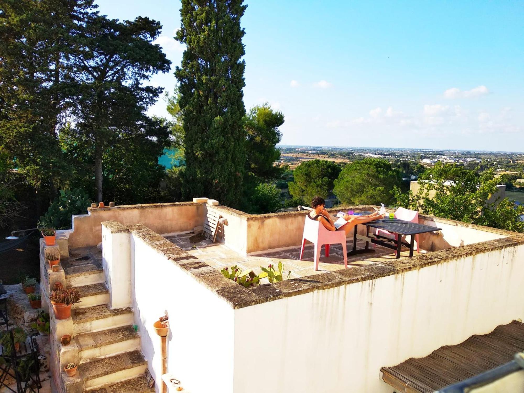Masseria Delle Rose 1760 알레사노 객실 사진